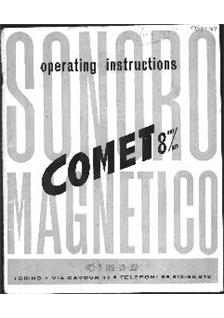 Cirse Comet Sound manual. Camera Instructions.